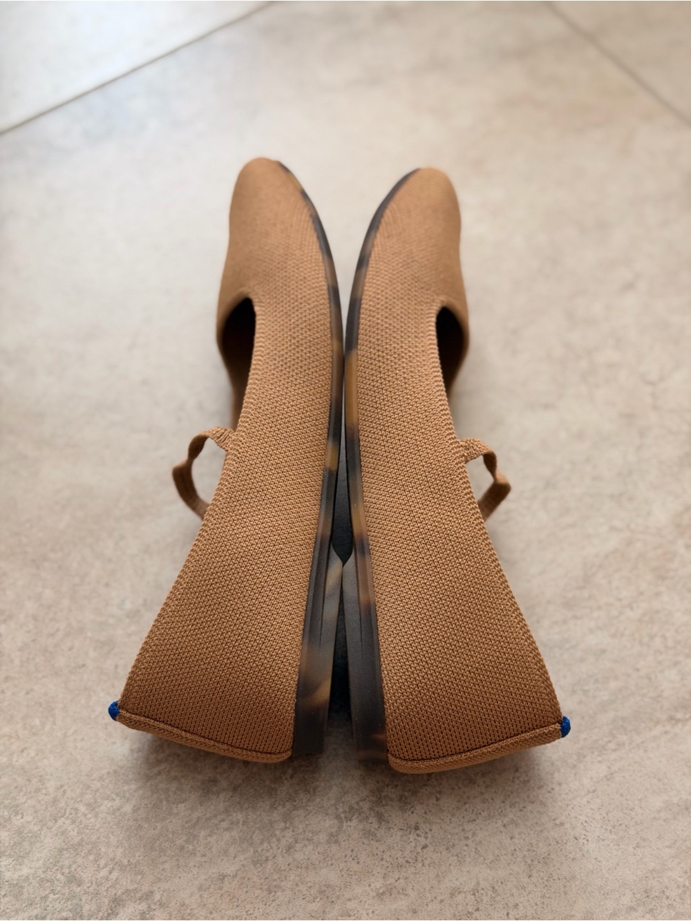 Rothy's The Max Square Mary Jane Flats Wren Size 7.5 - Picture 5 of 12